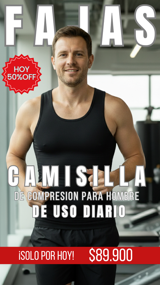 CAMISILLA MOLDEADORA DE HOMBRE