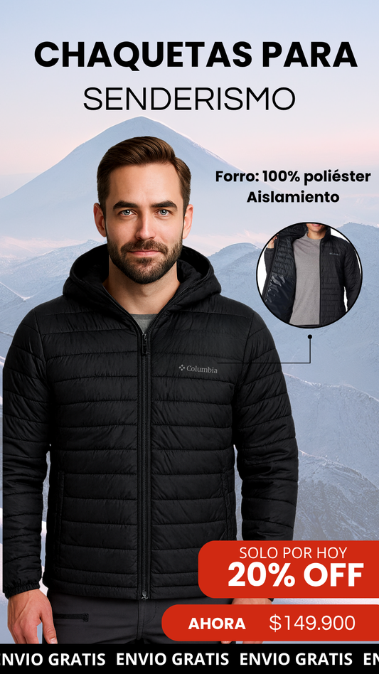 CHAQUETA PARA SENDERISMO- HENKO